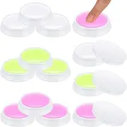 Outus 12 Pcs Fingertip Moistener Finger Moisturizer Non-slip Fingertips Tool for Grip Paper Bills Document Counting Collating Sorting Task, Long Lasting, Assorted Colors (10 G)