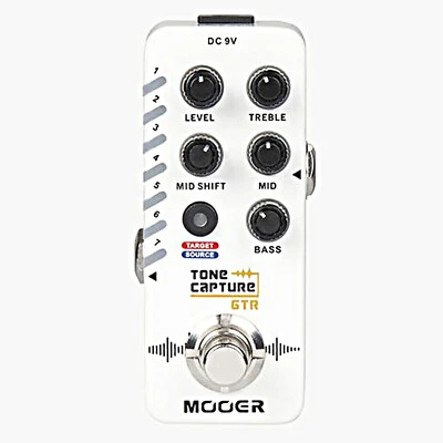Mooer Tone Capture GTR Guitar Effects Pedal capture any guitar’s tone