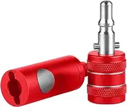 Net Head Adapter, 2.95in Fishing Landing Net Handle Connector, Landing Adapter Joint Fitting Dip Net Connector, Tight Connection Rod Head Converter Replacement Adapter for Fishing Enthusiasts