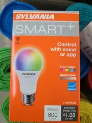 Sylvania Smart + Light Bulb Control With Voice Or App - 800 Lumen Wifi