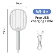 Foldable Electric Mosquito Swatter USB Rechargeable Fly Trap Killer Mosquito Rac