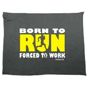 Pb Born To Run - Funny Novelty Running Sports Towel Gift Gifts
