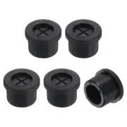 5 Pcs Cable Cord Grommet, 9/16" Inch Desk Grommet Flexible Rubber Grommets