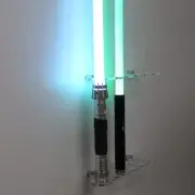 Lightsaber Wall Mount - Stand & Display for Lightsabers & Swords (Transparent...