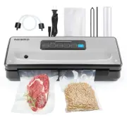 Food Vacuum Sealer Machine 10-In-1 with Bag Storage(Up to 20FT) and Cutter, INKB
