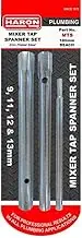 Haron Zinc Plated Steel Mixer Tap Spanner Set