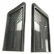 Carbon Fiber Side Fender Hood Scoop Flow Vents Cover Decor For Car Auto Bonnet