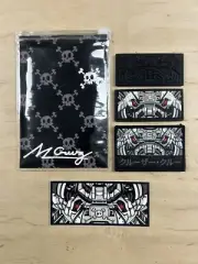 Myke Cruz “Mecha Godzilla” Patch Set - Woven / Colored / Blackout