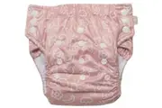 Nestling: Sassy Straight Up Nappy - Pink Pop Art (1-3 years)