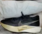 Nike ZoomX VaporFly Next% 3 Black Metallic Gold Grain Sz 9.5 Men NIB