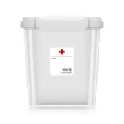 Medicine Organizer Pills Storage Box Portable Drug Cabinet Tablet Container Clear Household Medicine Storage Box