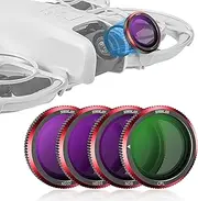 STARTRC Magnetic ND & CPL Filters Set for DJI Neo, 4 Pack ND8 ND16 ND32 CPL Filters Compatible for DJI Neo Drone Accessories, Neutral Density Camera Lens ND Filter, Ultra Slim Aluminum Frame
