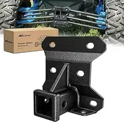 Nilight 2 Inch Rear Bumper Tow Trailer Hitch Receiver Kit Compatible for 2017-2023 Can Am Maverick X3/2017-2021 Can Am Maverick Turbo/Max Turbo/X DS/X RS Turbo