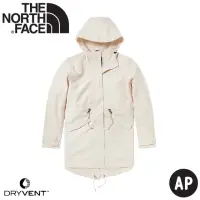在飛比找momo購物網優惠-【The North Face】女 防水外套《白》5AYC/