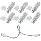 OSALADI 5 Pcs LED Night Light USB Laptop Keyboard Lamp Night Reading Light
