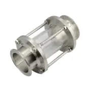 OD 2" in Clear Flow Sanitary Sight Glass Tri Clamp Ferrule Stainless Steel 316