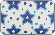 Blue Stars Dot Blue Summer Dog House Cooling Self Cooling Blankets for Indoor Cats for Rabbits Cats Indoor Portable Manta refrescante para perro M