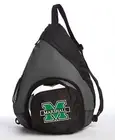 Marshall University Sling Backpack MU Herd Bag with Soccer Ball or Volleyball Ba