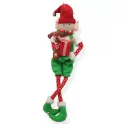 NEW Macys Holiday Lane 16” Adorable Elf Shelf Sitter Plush Doll Christmas Decor