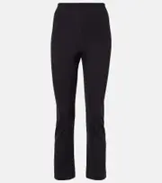 [Fforme] Fforme Shim cropped jersey slim pants AU 10 black