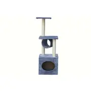 YES4PETS 112 cm Grey Cat Scratching Post Tree Scratcher Pole