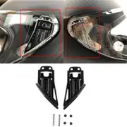 Pair Helmet Visor Kit Base Plate+Screw+Spring Visor Set For AGV Pista GP R GP RR