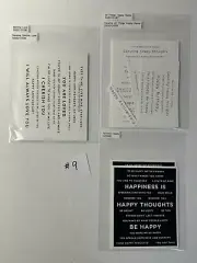 Simon Says Stamp Sentiment Strips #9 - Love Birthday Happy Anniversary - 5 Sets