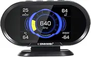 HUD 3.5in Hud Head Up Display Car ometer OBDII Digital Trip Computer OBDII Scanner OBDII Diagnostic Tool Alarm