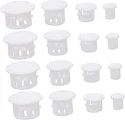[Obuyke] 200pcs Upholstery Stopper White Plug Cover Plastic Cupboard