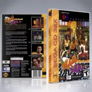 Sega CD 32X Custom Case - NO GAME - Slam City with Scotty Pippen [4 Disc]