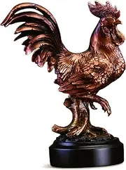 Rooster (S) Statue - Bronze Finish Figurine
