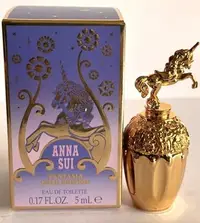 在飛比找Yahoo!奇摩拍賣優惠-ANNA SUI 安娜蘇 童話金色獨角獸 女性淡香水 5ml