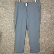 NWT Banana Republic Men's Flat Front Pants Size 38x32 blue Chino