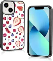 Axulimin Cute Fruit Aesthetic Phone Case for iPhone 13 Mini Case for Teen Girls Women Kids Girls -5.4Inch