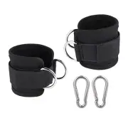 2Pcs Ankle Straps Ankle Cuffs for Glute Workouts Gym Booty Hip Abductors