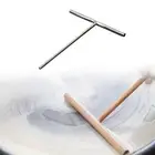 Crepe Spreader Stainless Steel Pancake Maker Stick for Dining Room Kitchen