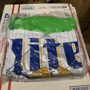 Vintage Miller Lite Beer Inflatable Blow Up Baseball Can W/ Cap Man Cave Alvimar