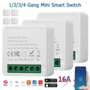 Tuya Zigbee 1/2/3/4 Gang Smart Switch Module 2 Way Control DIY Relay Smart Home