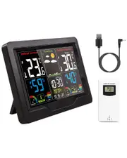 Fresh Fab Finds Wireless Weather Station Alarm Clock