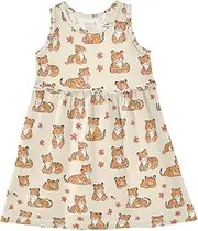 [Caihoyu] Girls Summer Tank Dresses Toddler Fashion Spring Dresses Birthday Gift, Multicolor10, 3 Years