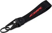 Motorcycle Key Cover Keychain Keyring Compatible with Africa Twin CRF1100 L CB650R CBR 650R 500R 250RR 1000RR CB500X CB1100 CB1000R(Key Chain CBR red)