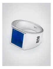[Rawninety] Lapis Ring in Blue