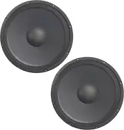 2X HA-P15WS8 15" Pro PA 800W Sub/Speaker 8 Ohm Woofer