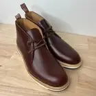 RM Williams Brown Leather Boots US 9 AU 8 EU 42 NWB Sturt Desert Lace Up 9G