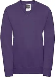 [Russell] Childrens/Kids Jerzees Schoolgear V Neck Sweatshirt