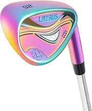 LAZRUS Premium Forged Golf Cavity Back Wedge Set Or Individual for Men - Milled Full Face 50 52 54 56 58 60 Degree Golf Wedges for More Spin