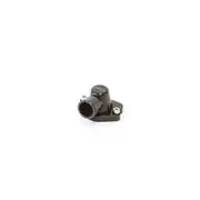 Aeroflow Billet Thermostat Housing - Black, AF64-2056BLK