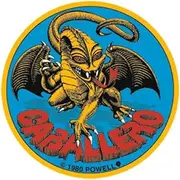 Powell Cab Og Dragon Decal Single Skateboarding Decals