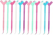 Minkissy 60pcs Professional Eyelash Lifter Tools for Lash Extension Heated Eyelash Brush Set Random Color