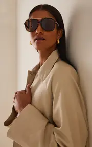 [Banbé] The Lopez Aviator Acetate Sunglasses